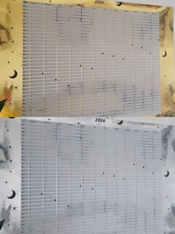 Wall calendars